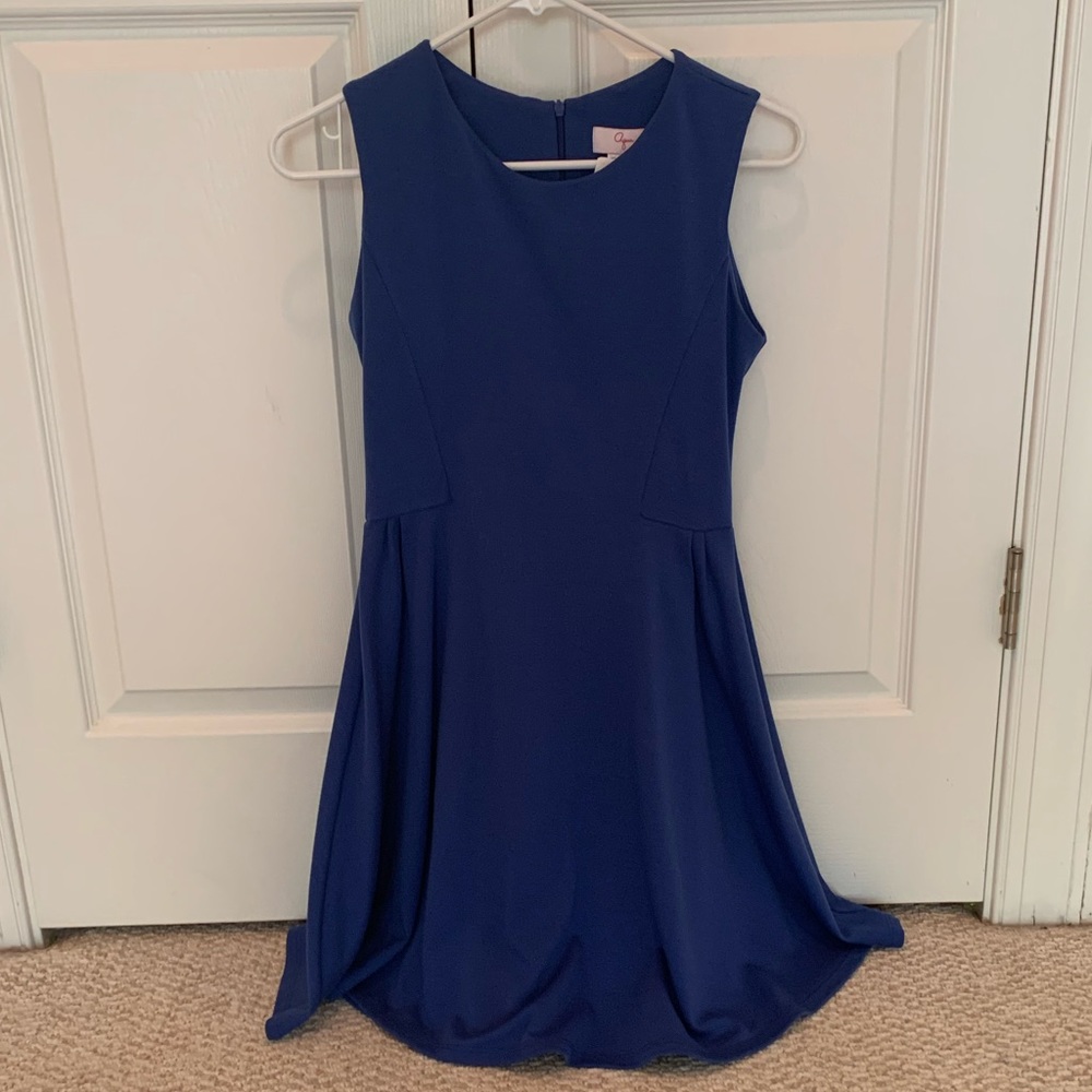Aqua Sleeveless Dress
